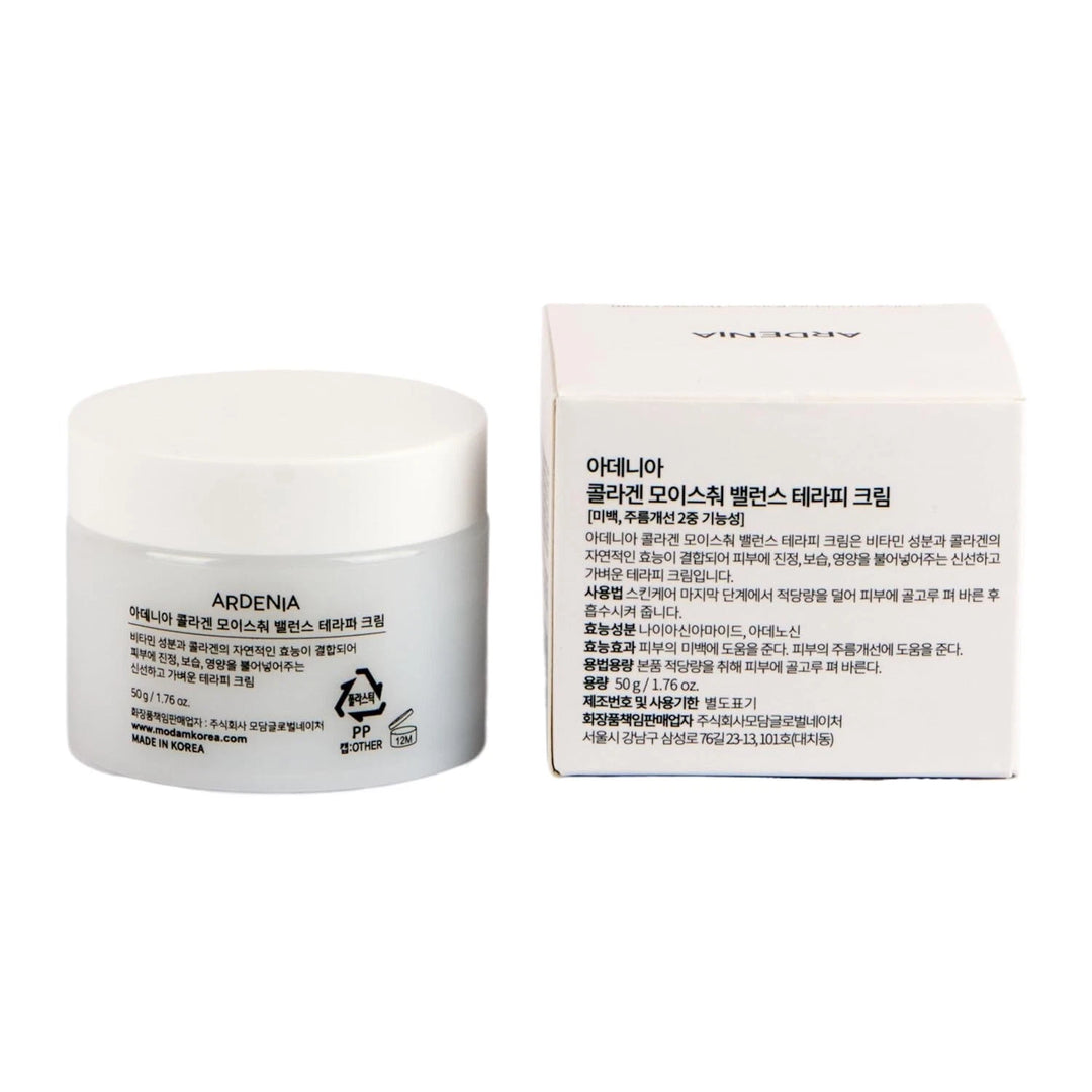 Collagen Moisture Balance Therapy Cream 50 g, Bakuchiol Improve Wrinkles