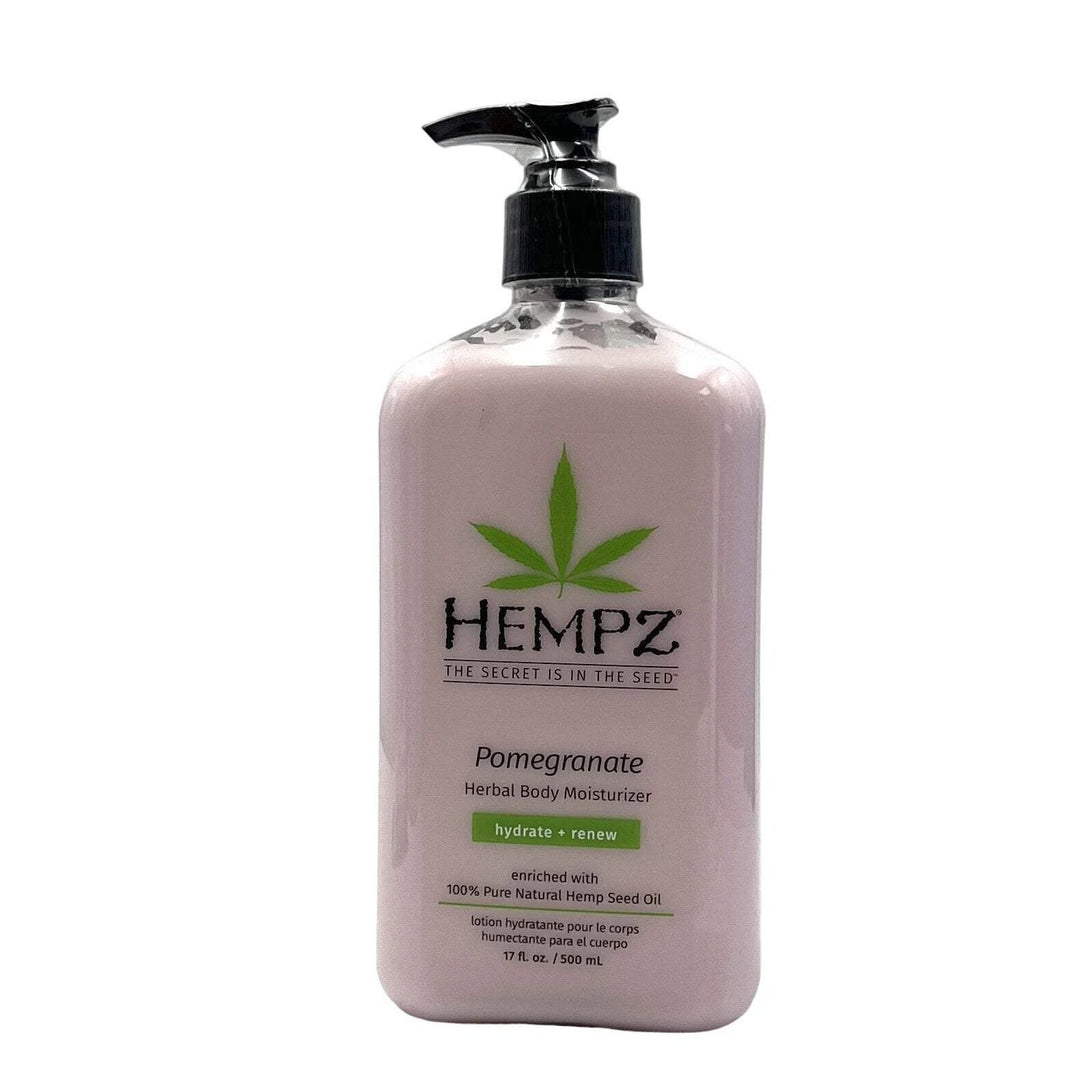 Hempz Pomegranate Herbal Body Moisturizer 17 fl.oz-2 Pack