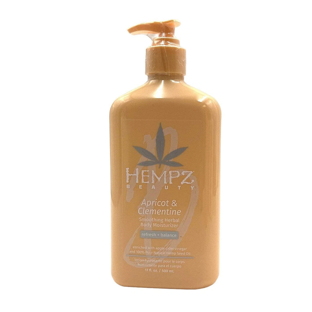 Hempz Apricot &amp; Clementine Smoothing Herbal Body Moisturizer 17 fl.oz-2 Pack