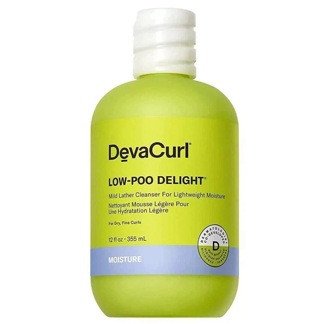 DevaCurl Low Poo Delight Cleanser & One Conditioner Delight 12 fl.oz Duo