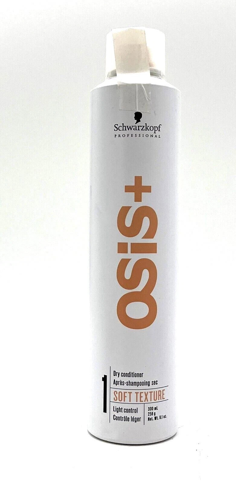 Schwarzkopf OSIS+ Dry Conditioner Soft Texture Light Control 9.1 oz-3 Pack