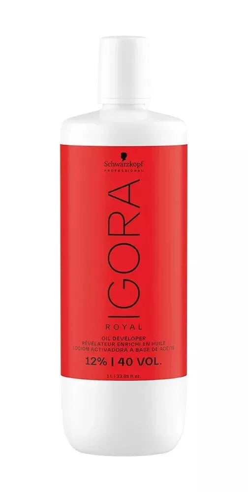 Schwarzkopf Igora Royal - Oil Developer 12% / 40 Vol - 33.8oz-Expired