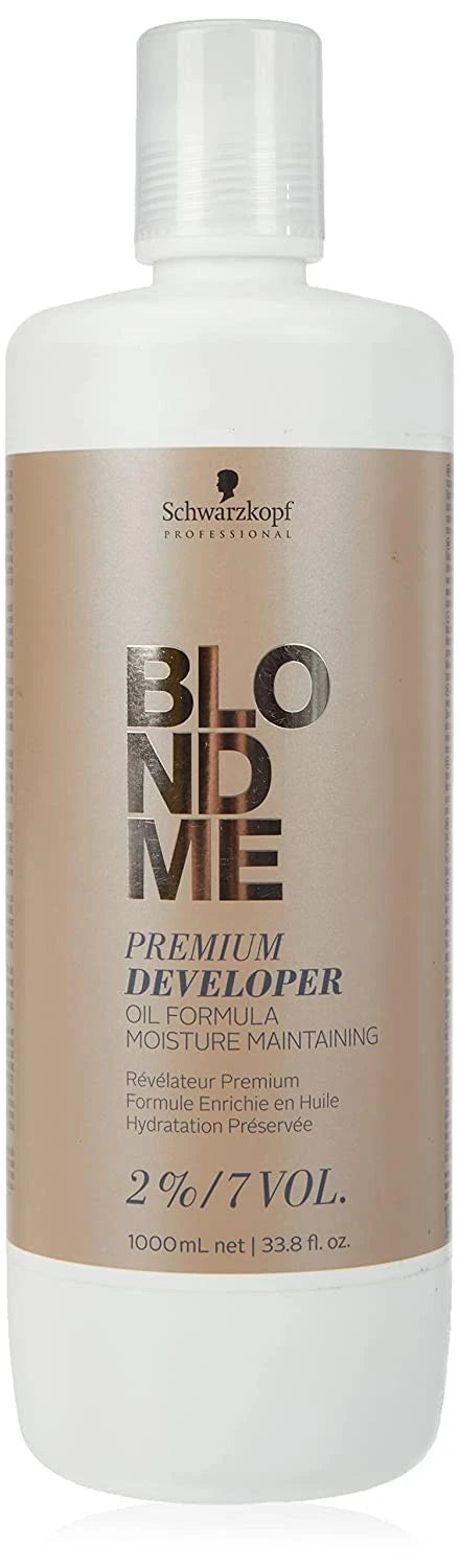 Schwarzkopf Blondme Premium Developer 2%, 7 vol. 33.8 oz-expired