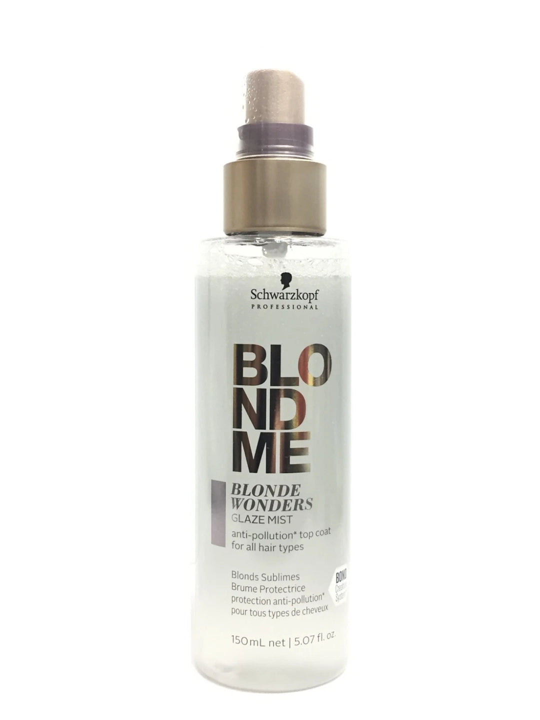 Schwarzkopf BlondMe Blonde Wonders Glaze Mist, 5.07 oz-expired