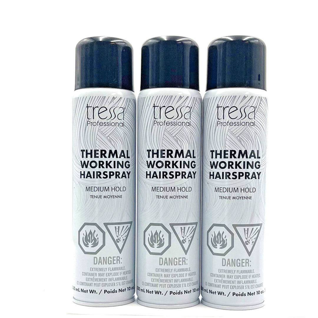 Tressa Thermal Working Hairspray 10.5oz-3 Pack