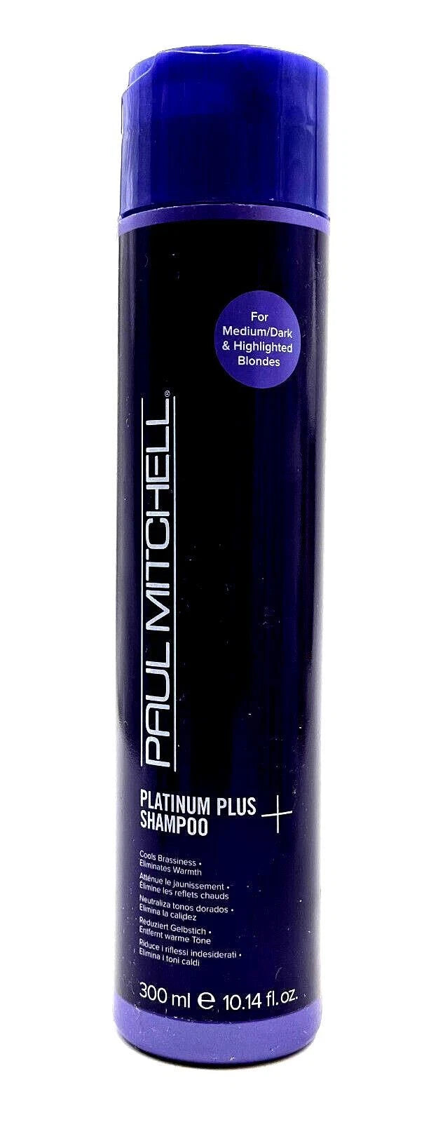 Paul Mitchell Platinum Plus Shampoo/Medium Dark Highlighted Blondes 10.14 oz