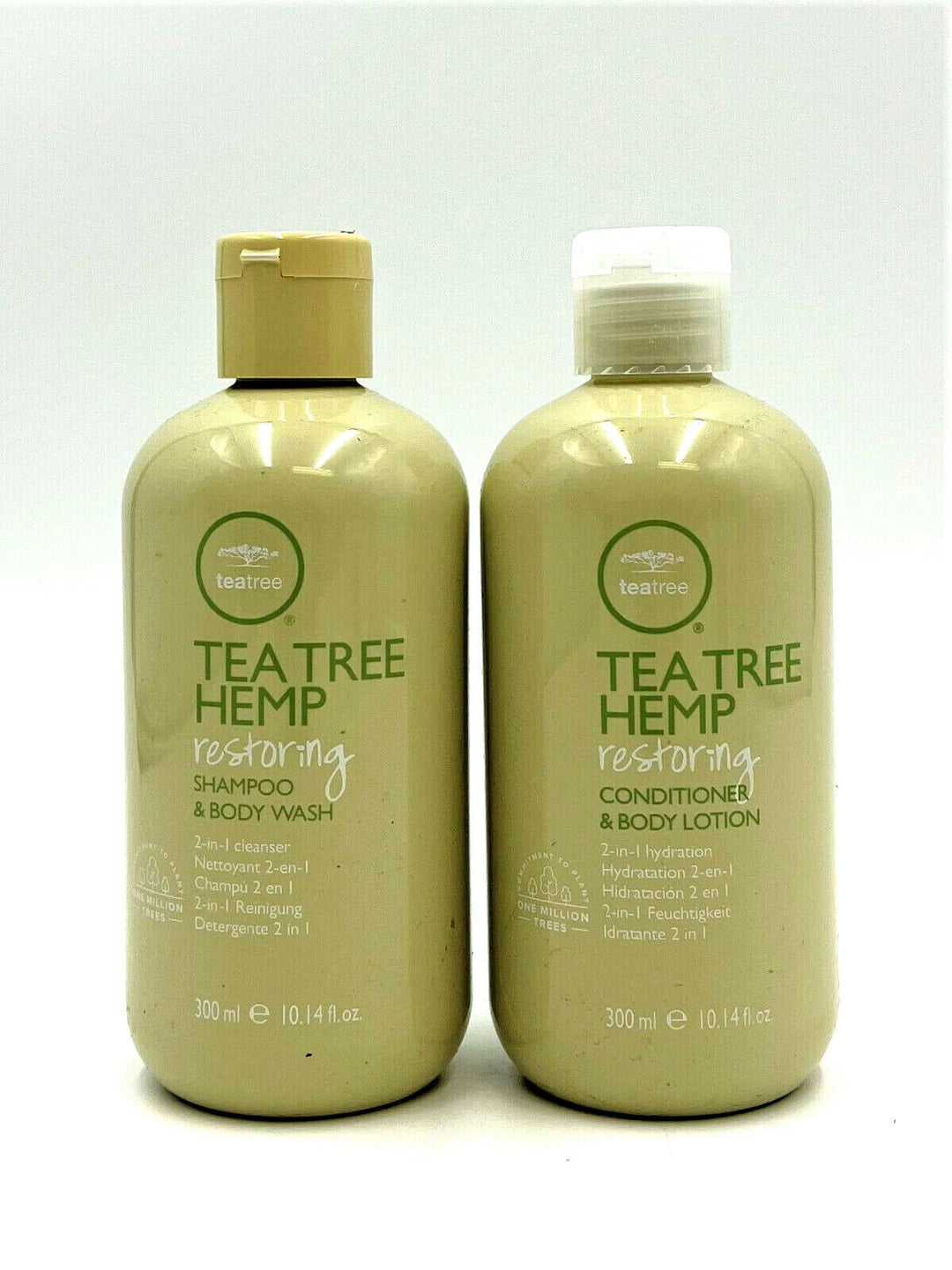 Paul Mitchell Tea Tree Hemp Restoring Shampoo &amp; Conditioner 10.14 oz Duo