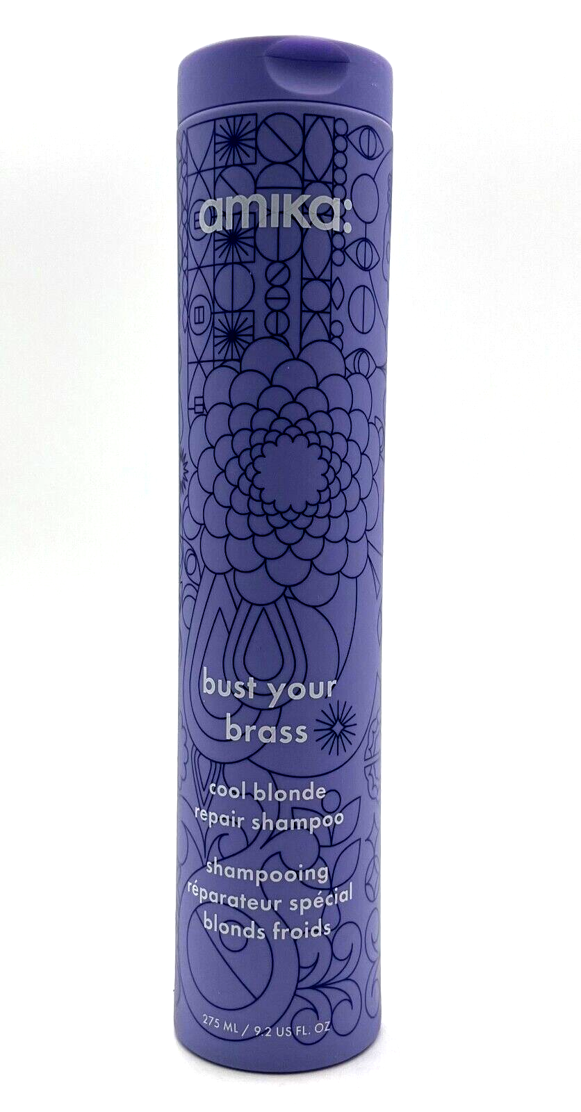 Amika Bust Your Brass Cool Blonde Repair Shampoo 9.2 oz