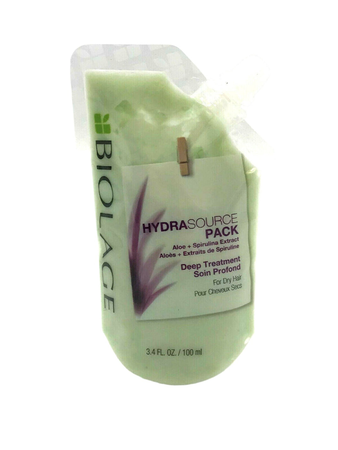 Biolage Hydrasource Aloe+Spirulina Extract Deep Treatment For Dry Hair 3.4 oz