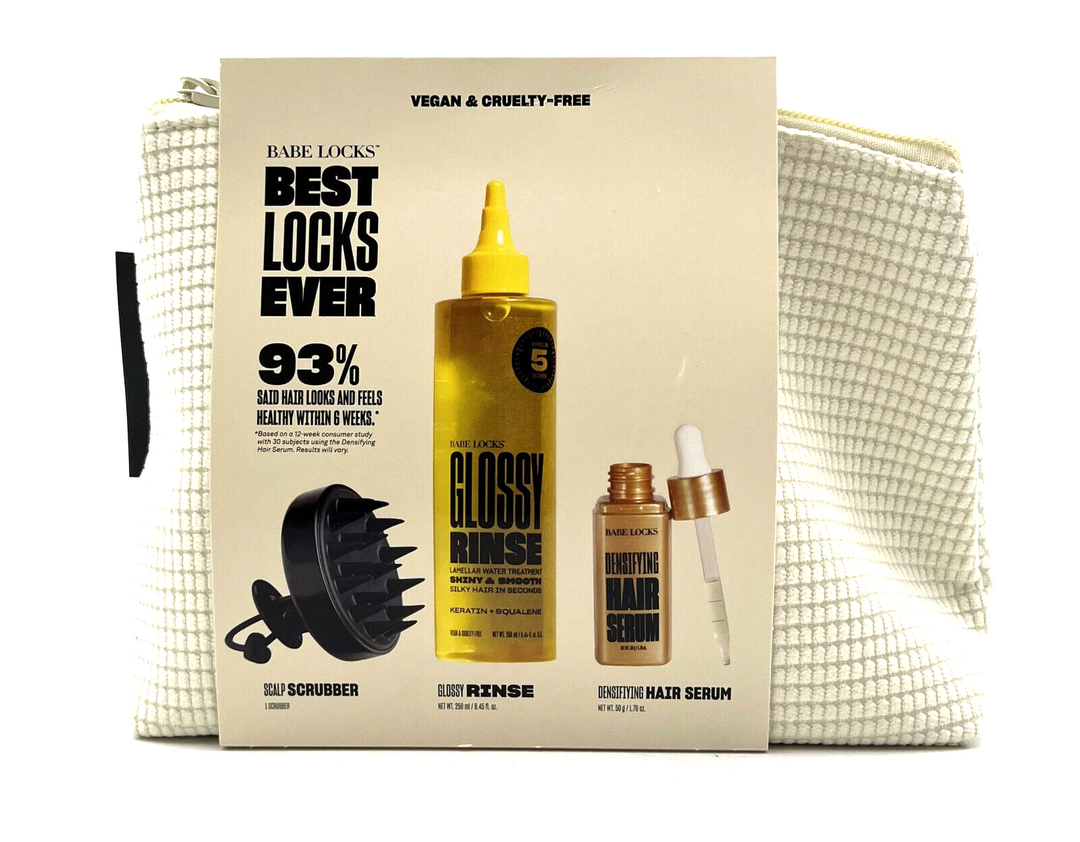 Babe Locks Vegan & Cruelty Free Best Locks Ever Holiday Gift Set