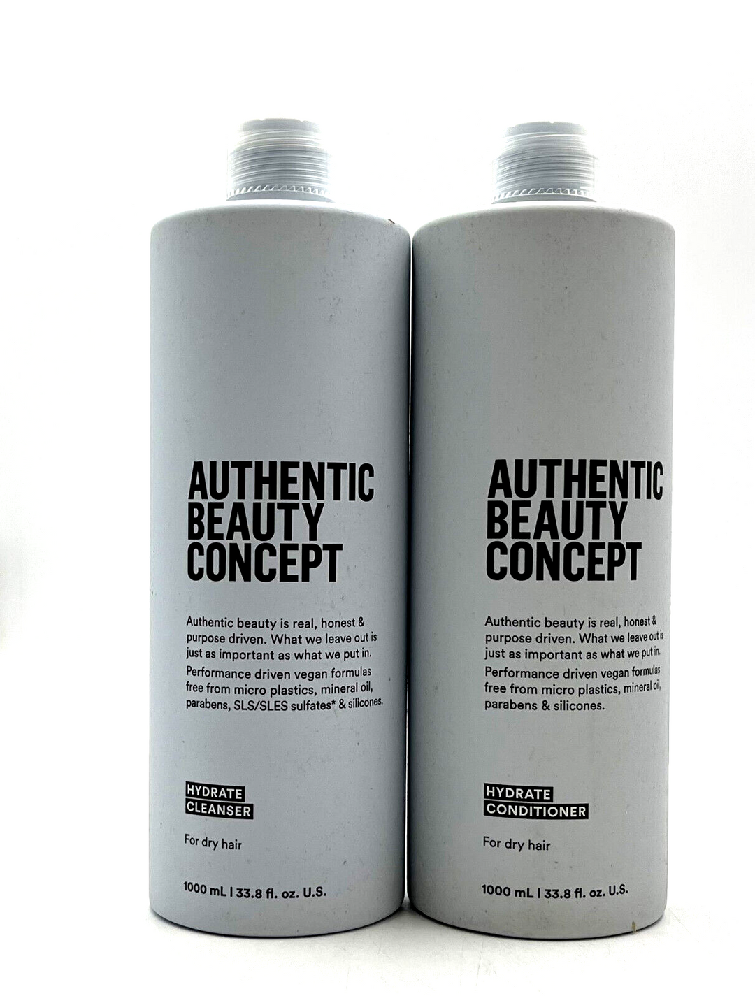 Authentic Beauty Concept Hydrate Cleanser & Conditioner 33.8 oz Duo