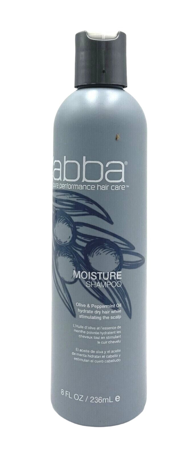 Abba Hair Care Moisture Shampoo Olive & Peppermint Oil - Dry Hair 8 oz