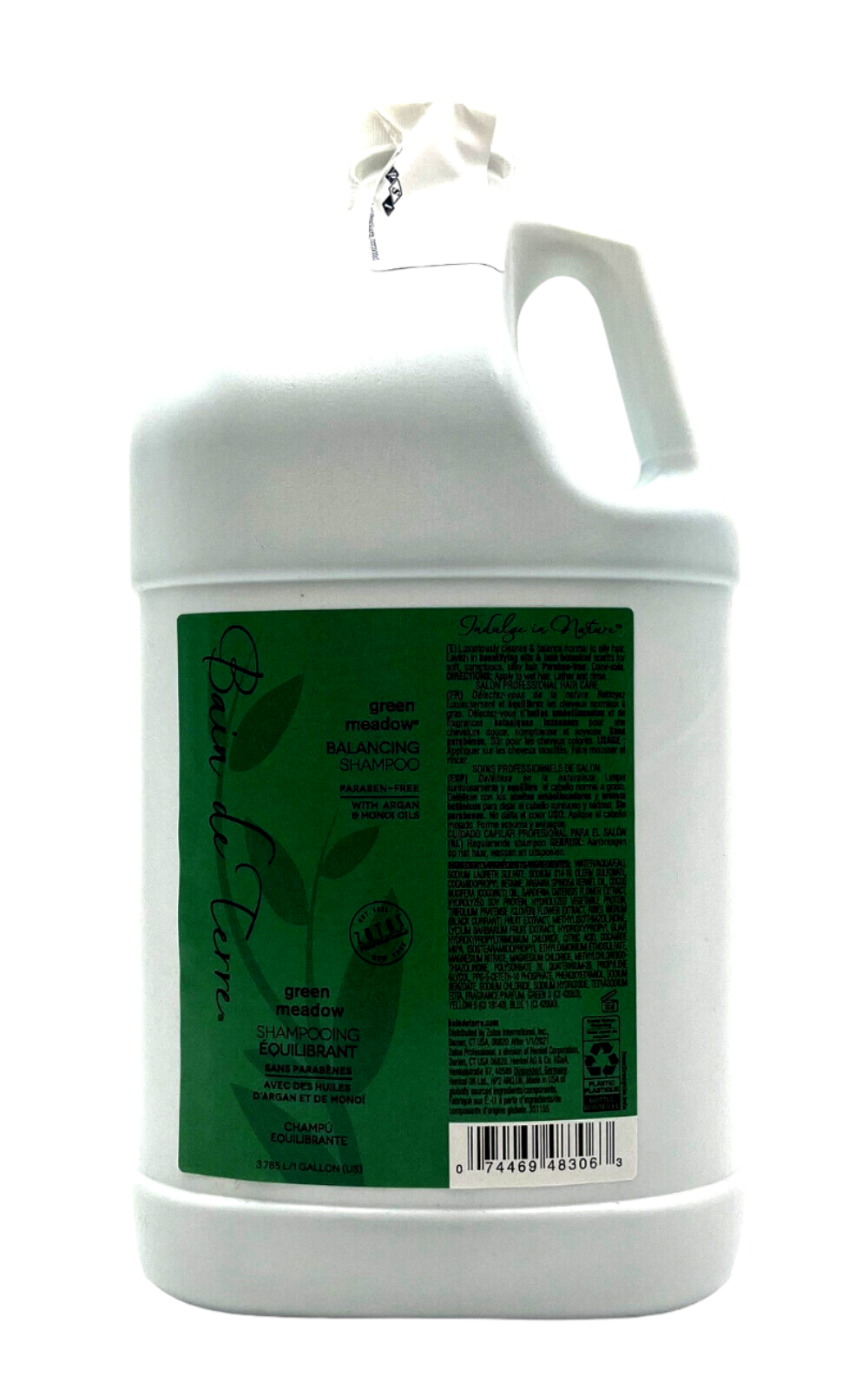 Bain De Terre Green Meadow Balancing Shampoo 128 oz 1 Gallon