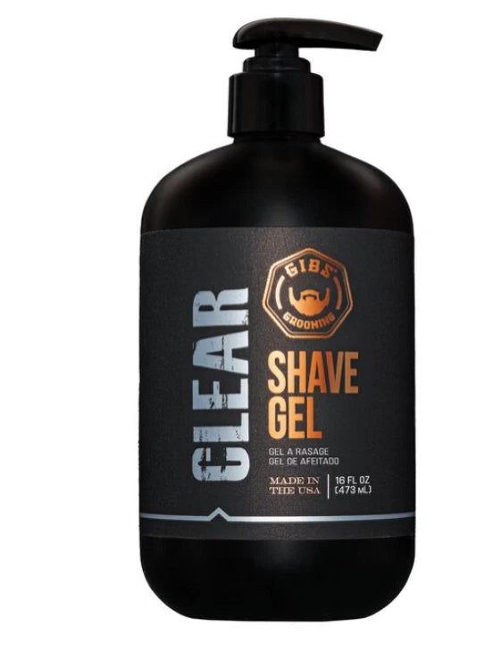 GIBS Clear Shave Gel 16 oz