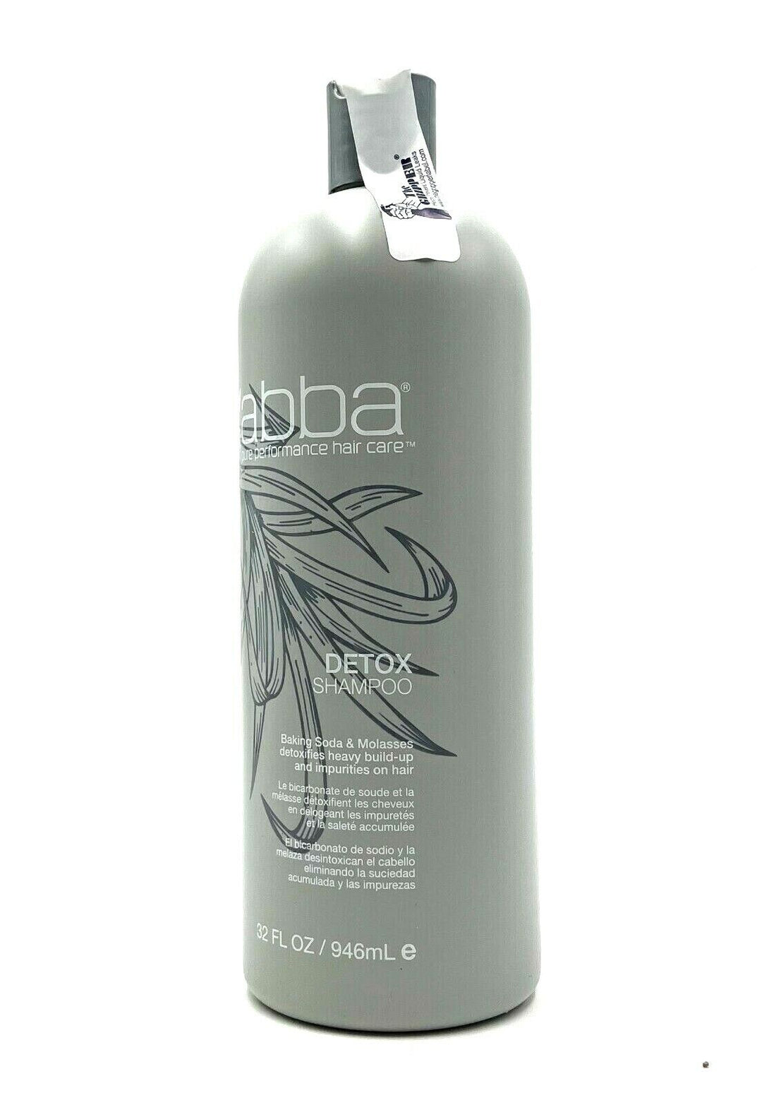 Abba Hair Care Detox Shampoo Detoxifies Heave Build-Up 32 oz