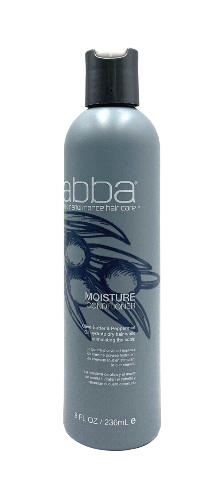 Abba Hair Care Moisture Conditioner Olive & Peppermint Oil - Dry Hair 8 oz