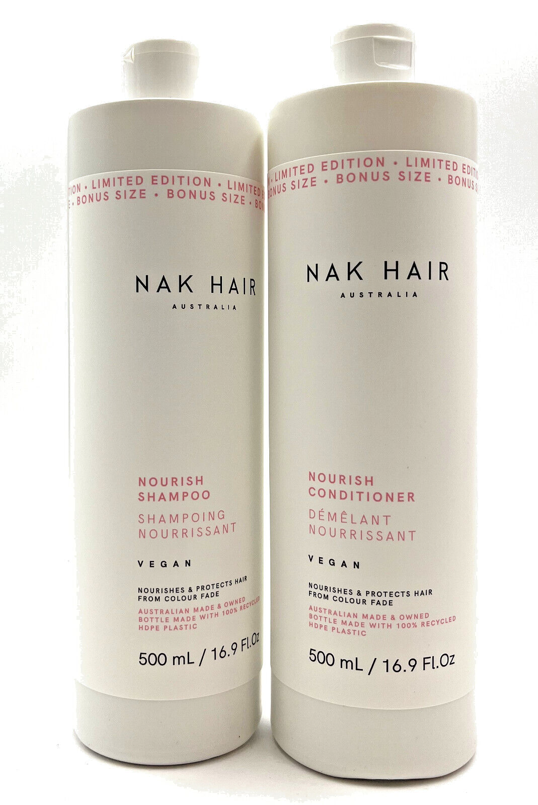 Nak Hair Australia Nourish Shampoo & Conditioner 12.68 oz Duo