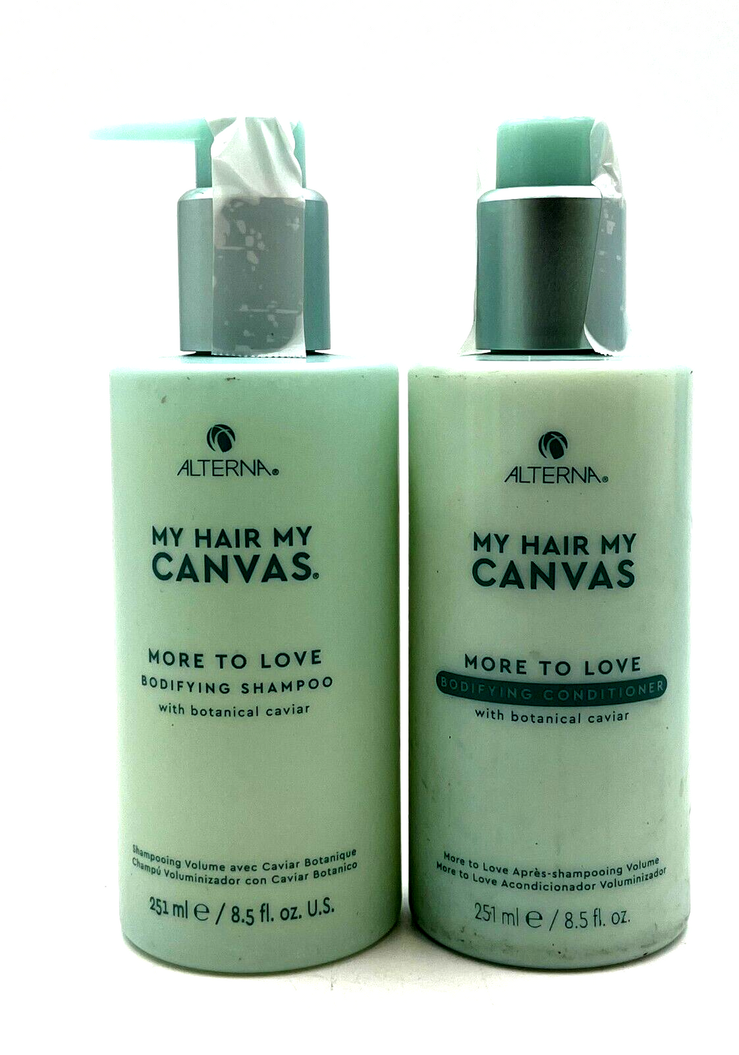 Alterna My Hair My Canvas More To Love Bodifying Shampoo & Conditioner 8.5 oz Duo