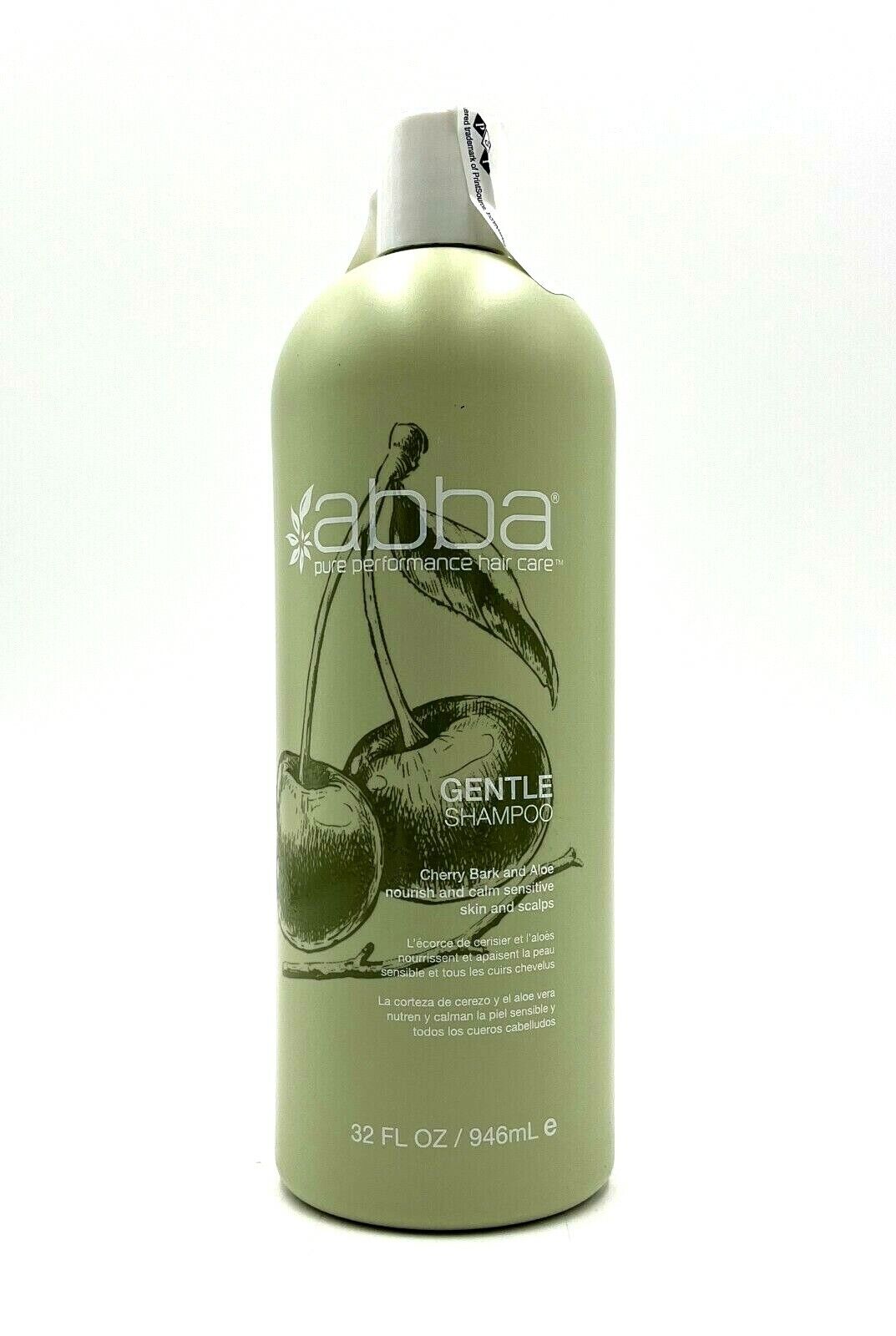 Abba Hair Care Gentle Shampoo For Sensitive Skin & Scalp 32 oz