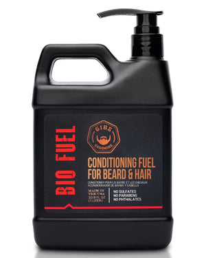 GIBS Bio Fuel Conditioning For Beard & Hair 33.8 fl.oz-New