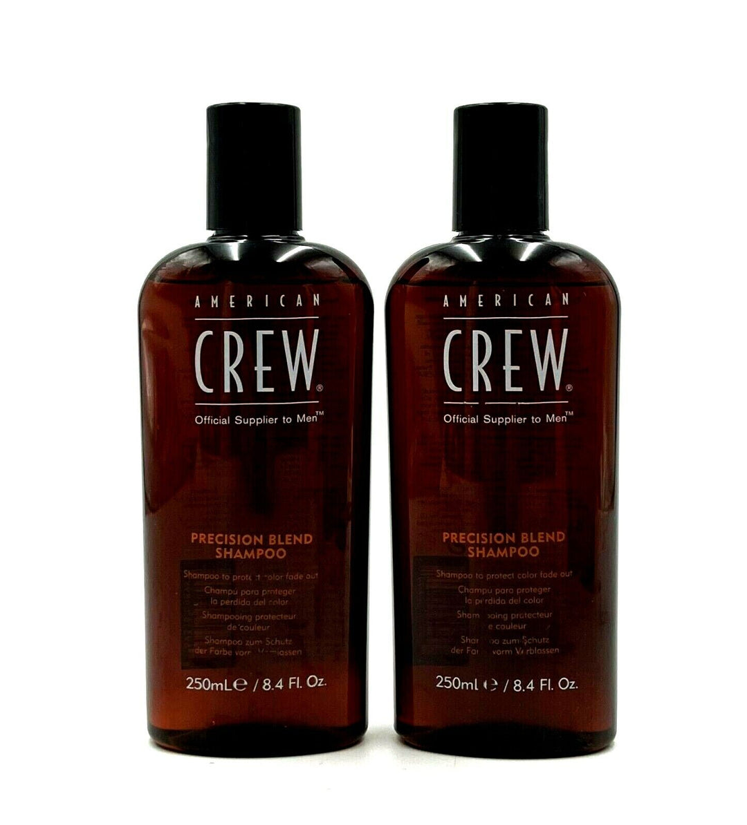 American Crew Precision Blend Shampoo To Protect Color Fade Out 8.4 oz-2 Pack