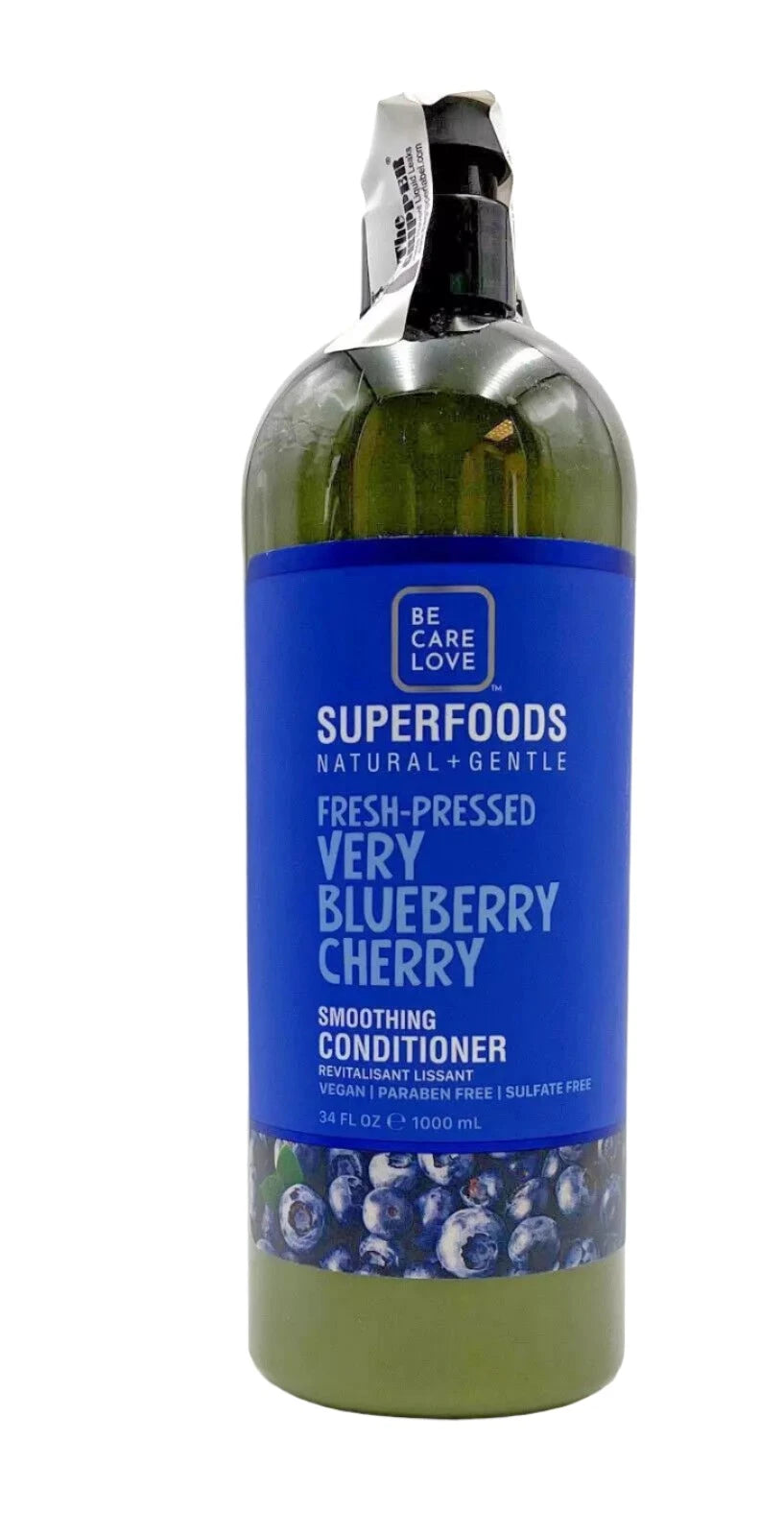 Be Care Love Superfoods Fresh Pressed Very Blueberry Cherry Conditioner 34 oz