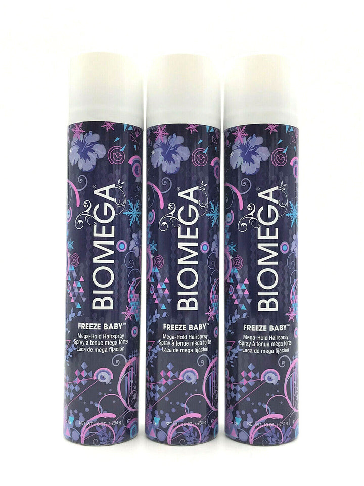 Aquage Biomega Freeze Baby Mega-Hold Hairspray 10 oz