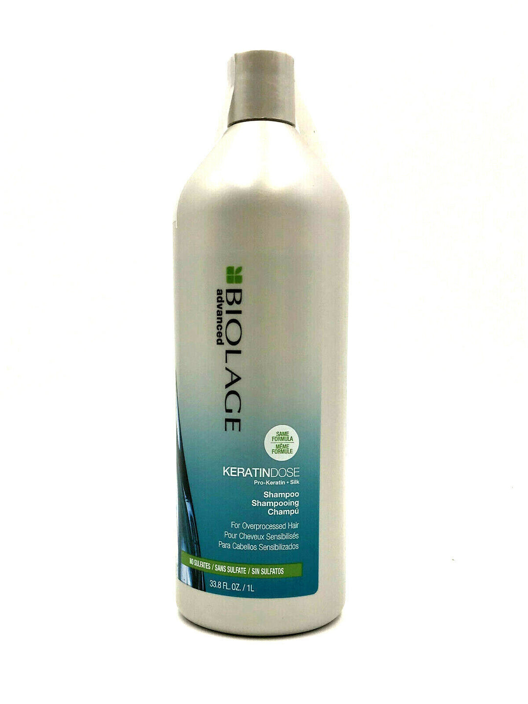 Biolage KeratinDose Pro-Keratin+Silk Shampoo For Overprocessed Hair 33.8 oz