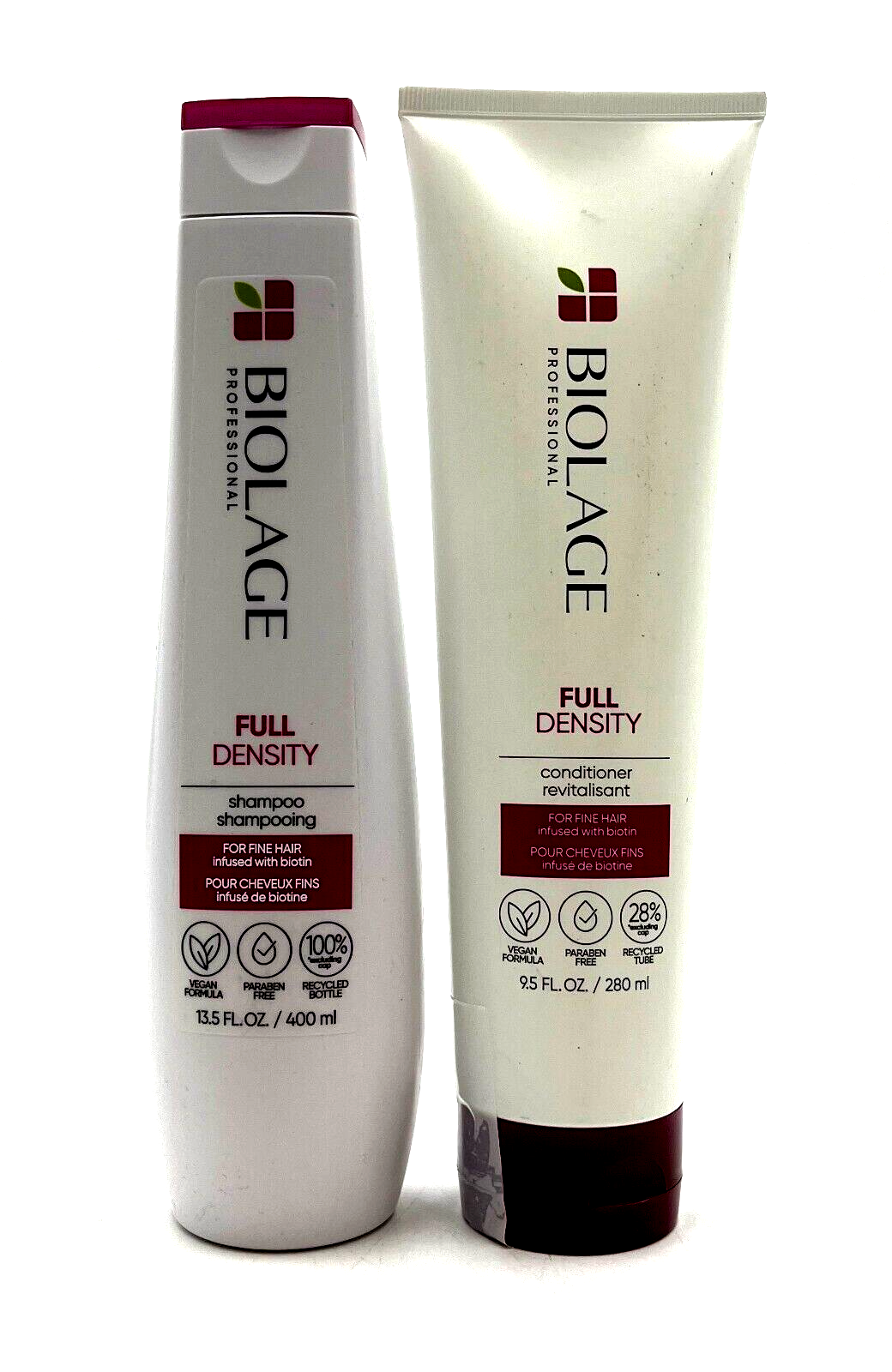 Biolage Full Density Shampoo 13.5 oz & Conditioner 9.5 oz Duo