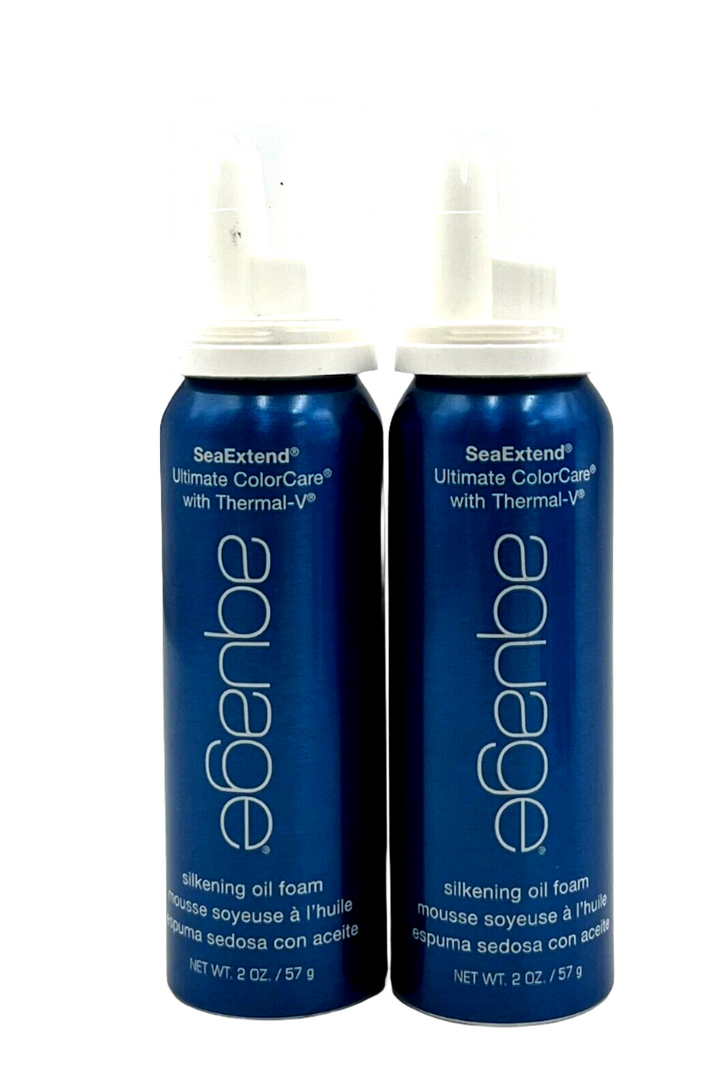 Aquage SeaExtend Silkening Oil Foam 2 oz