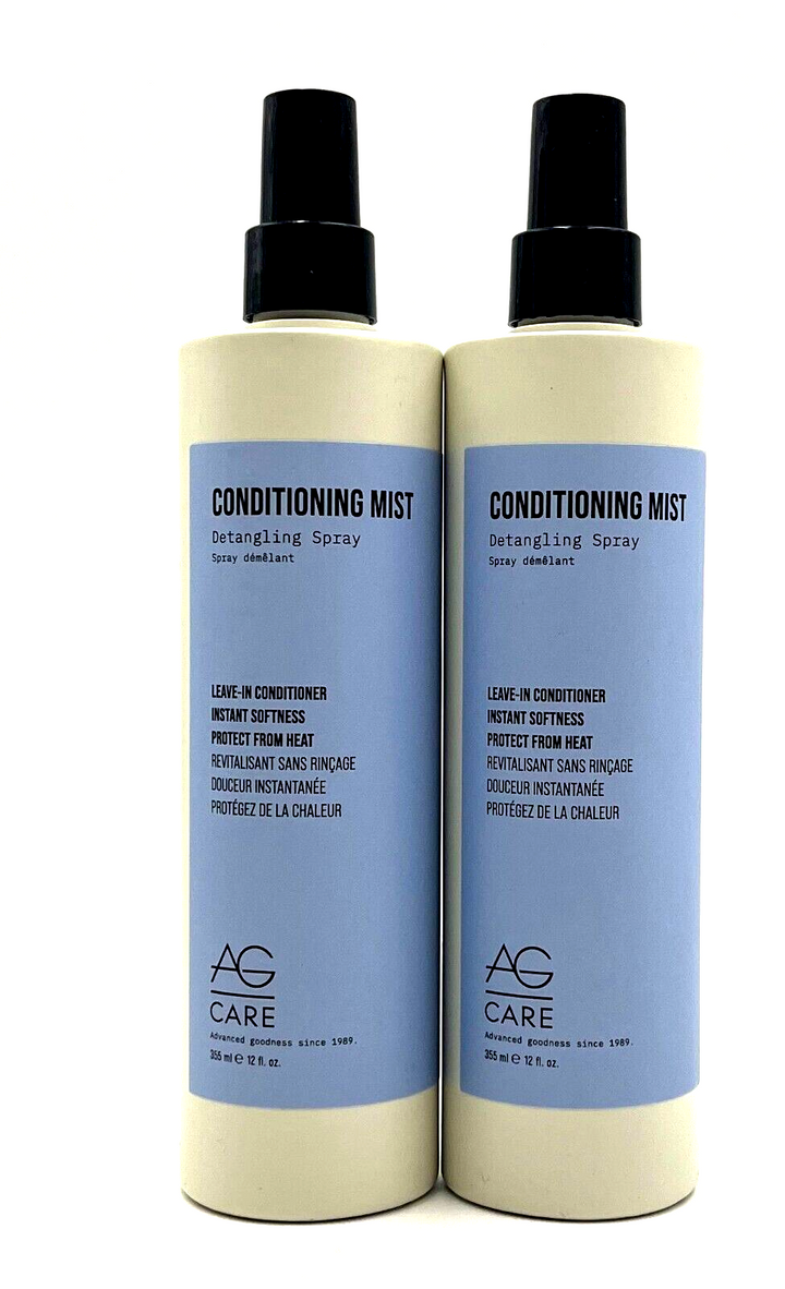 AG Care Conditioning Mist Detangling Spray Leave In Conditioner 12 oz New