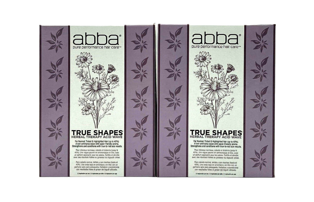 Abba True Shapes Herbal Therapy Acid Wave-2 Pack
