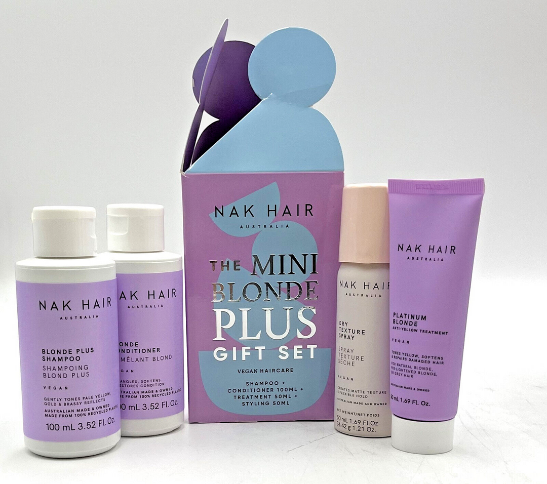 NAK Hair Australia The Mini Blonde Plus Gift Set