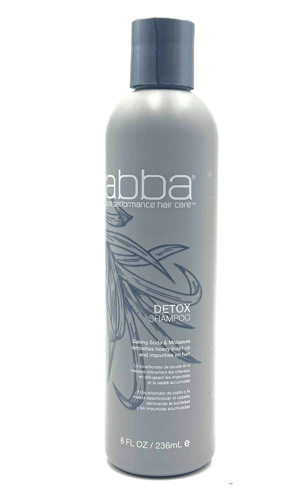 Abba Detox Shampoo Detoxifies Heavy Build-Up 8 oz