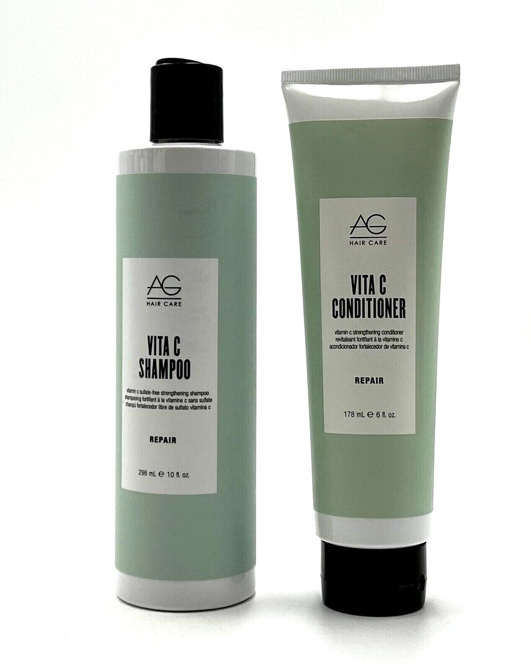 AG Hair Vita C Repair Shampoo 10 oz & Conditioner 6 oz Duo