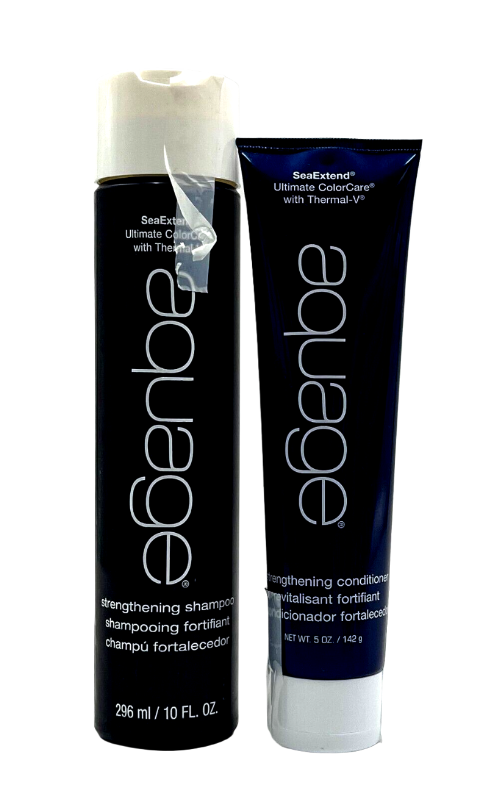 Aquage SeaExtend Ultimate ColorCare Strengthening Shampoo 10 oz & Conditioner 5 oz Duo