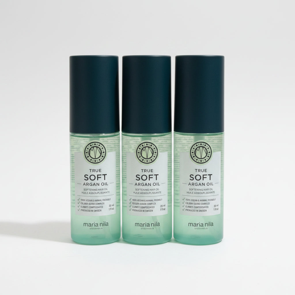 Maria Nila True Soft Argan Oil 1 oz- 3 Pack