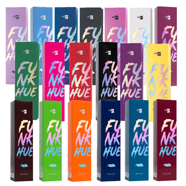 Oligo Funk Hue Semi Permanent Hair Color 3.4oz - Choose Yours