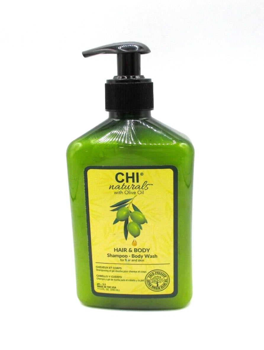 CHI Naturals Hair Body Shampoo-Body Wash 11.5 fl.oz