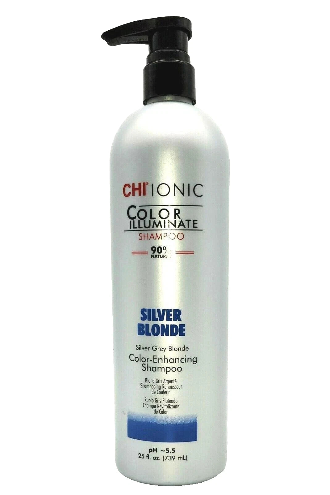 CHI Color Illuminate Silver Blonde Color Enhancing Shampoo 25 fl.oz