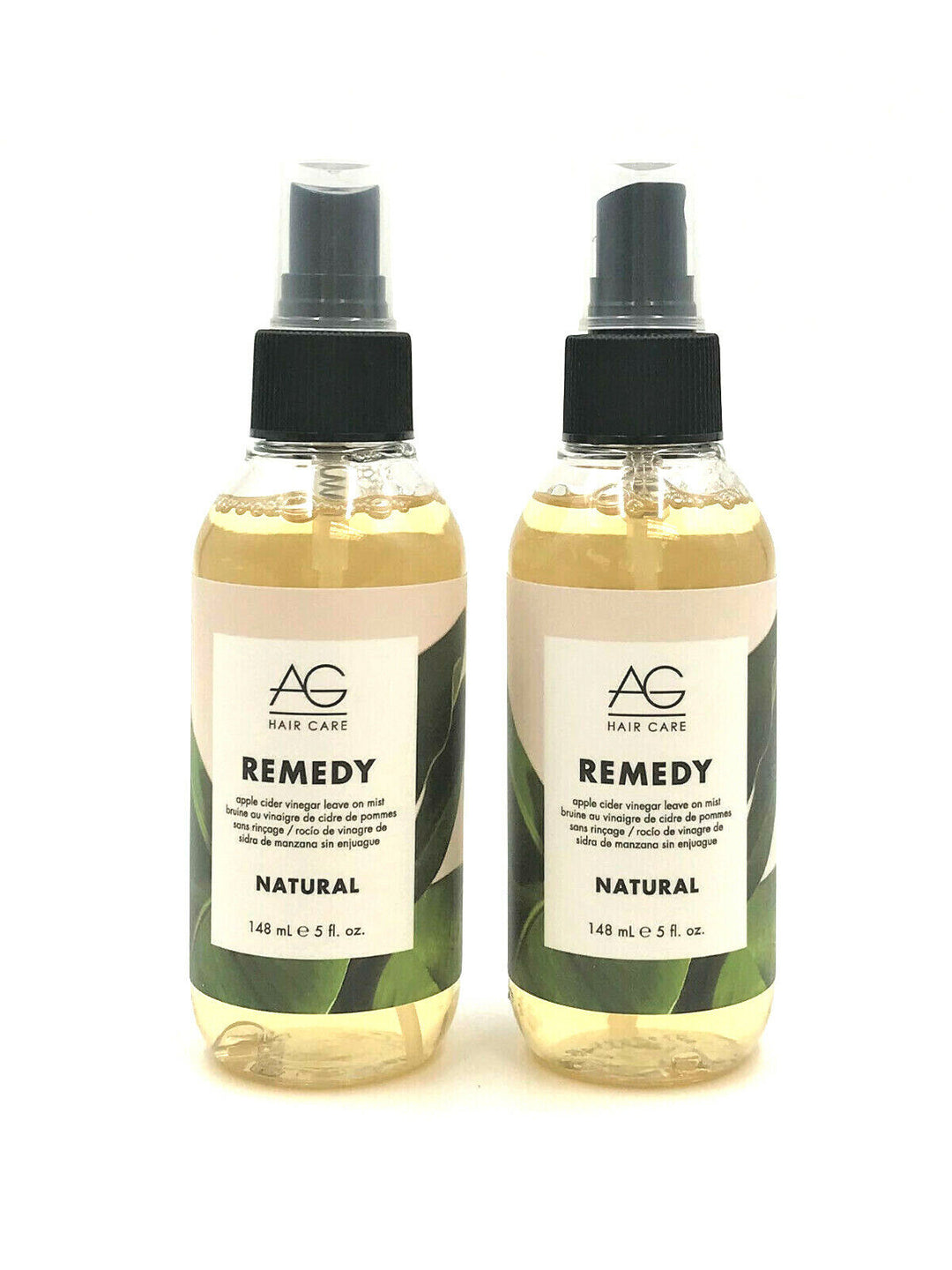 AG Hair Remedy Apple Cider Vinegar Leave On Mist 5 oz-2 Pack