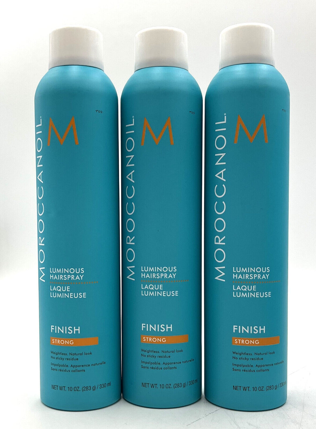 Moroccanoil Luminous Hairspray Strong Hold 10 oz-3 Pack