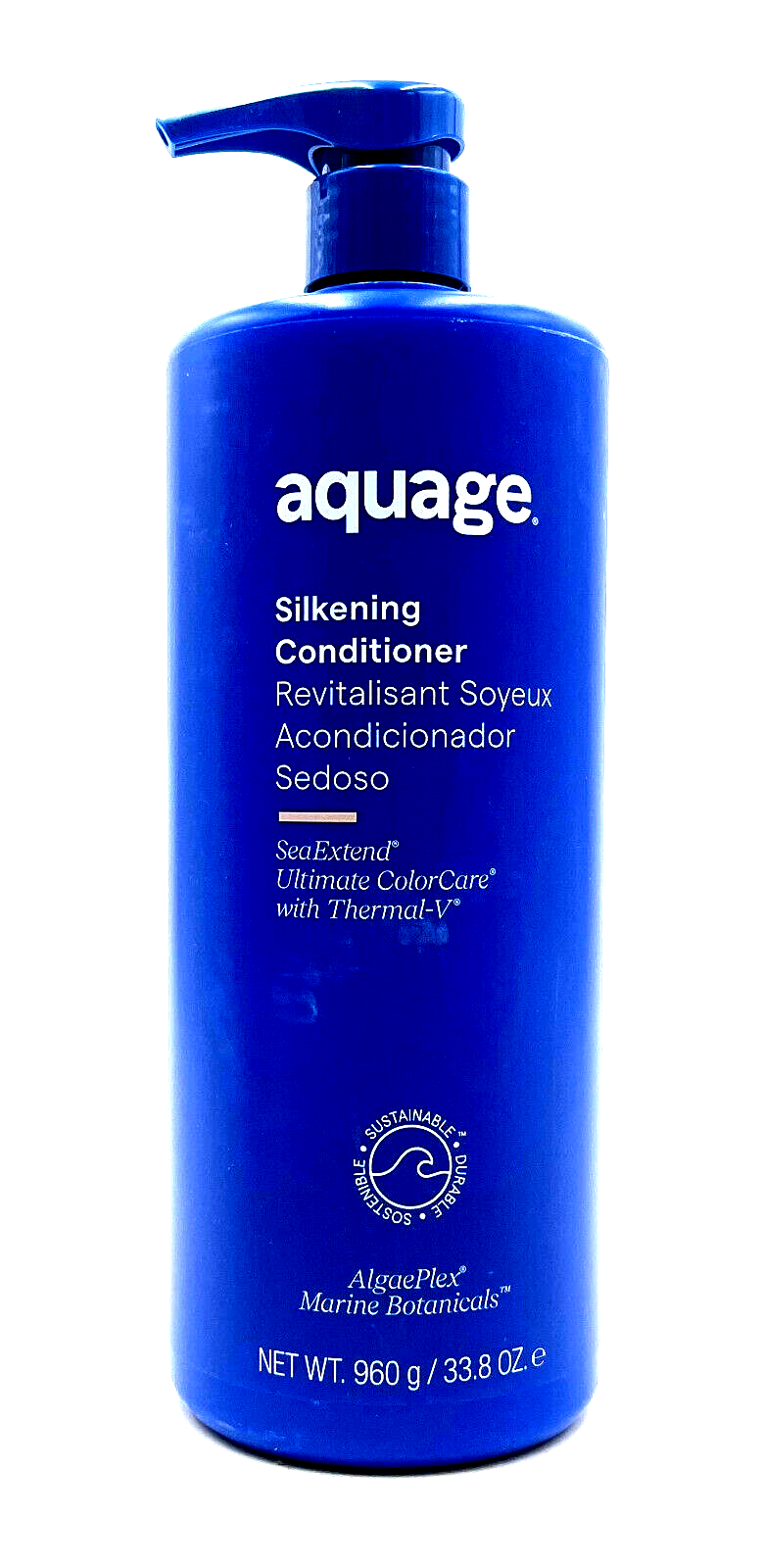 Aquage Sea Extend Silkening Conditioner/Frizzy Hair 33.8 oz