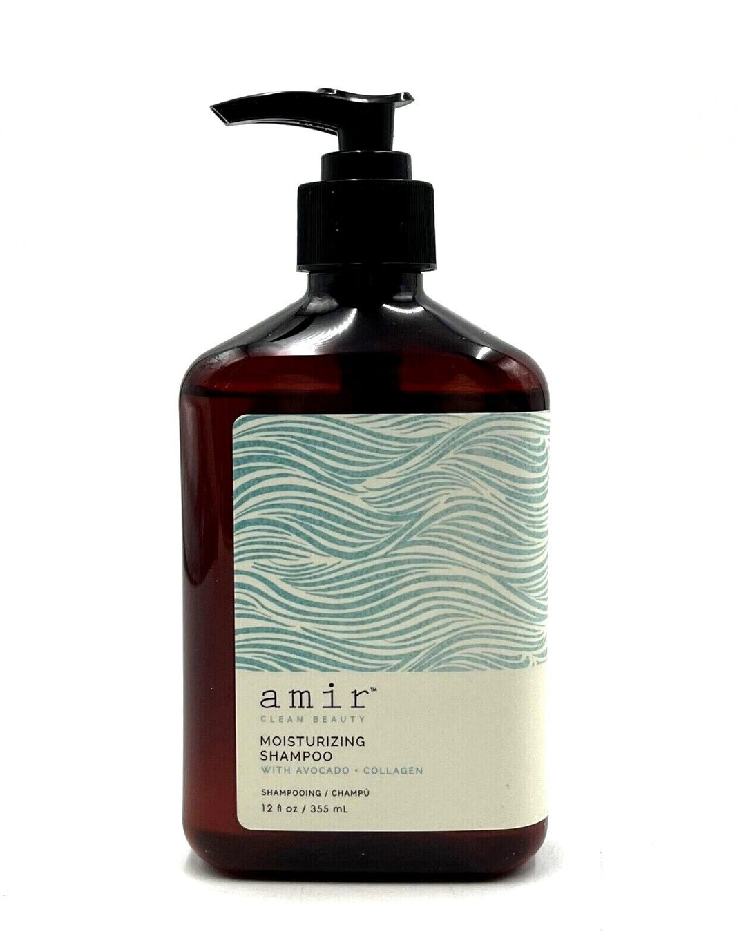 Amir Clean Beauty Moisturizing Shampoo Vegan 12 oz