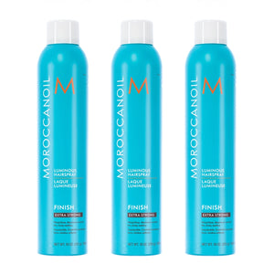 Moroccanoil Luminous Hairspray Extra Strong 55% 10 fl.oz-3 Pack