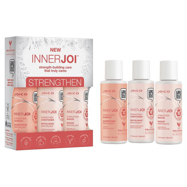 Joico InnerJoi Hair Care Products (InnerJoi Strengthen Trial Kit)