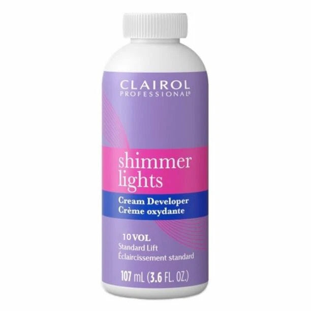 Clairol Shimmer Lights Cream Developer 10 Vol. 3.6 fl.oz-4 Pack