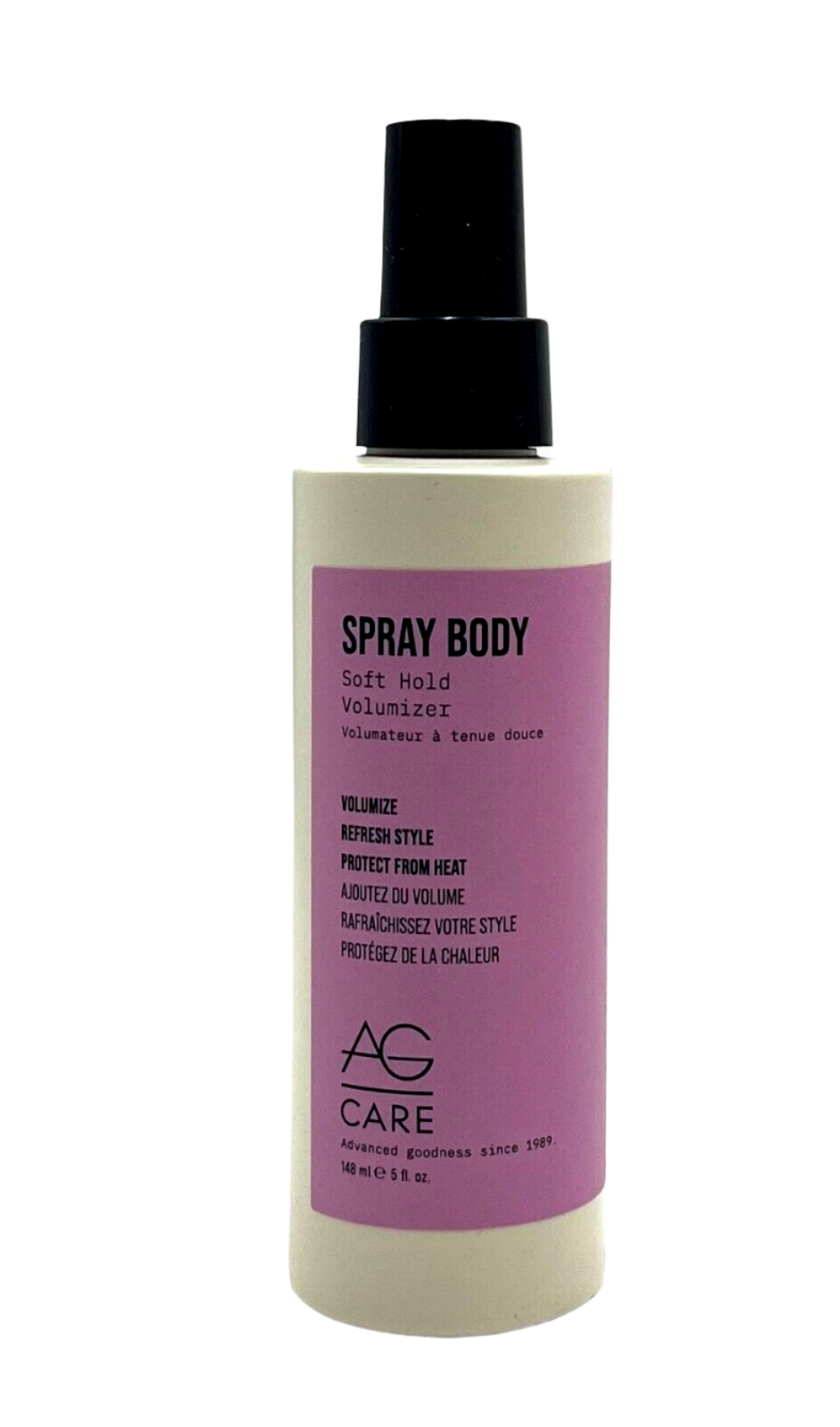 AG Care Spray Body Soft Hold Volumize Refresh Style Protect From Heat 5 oz