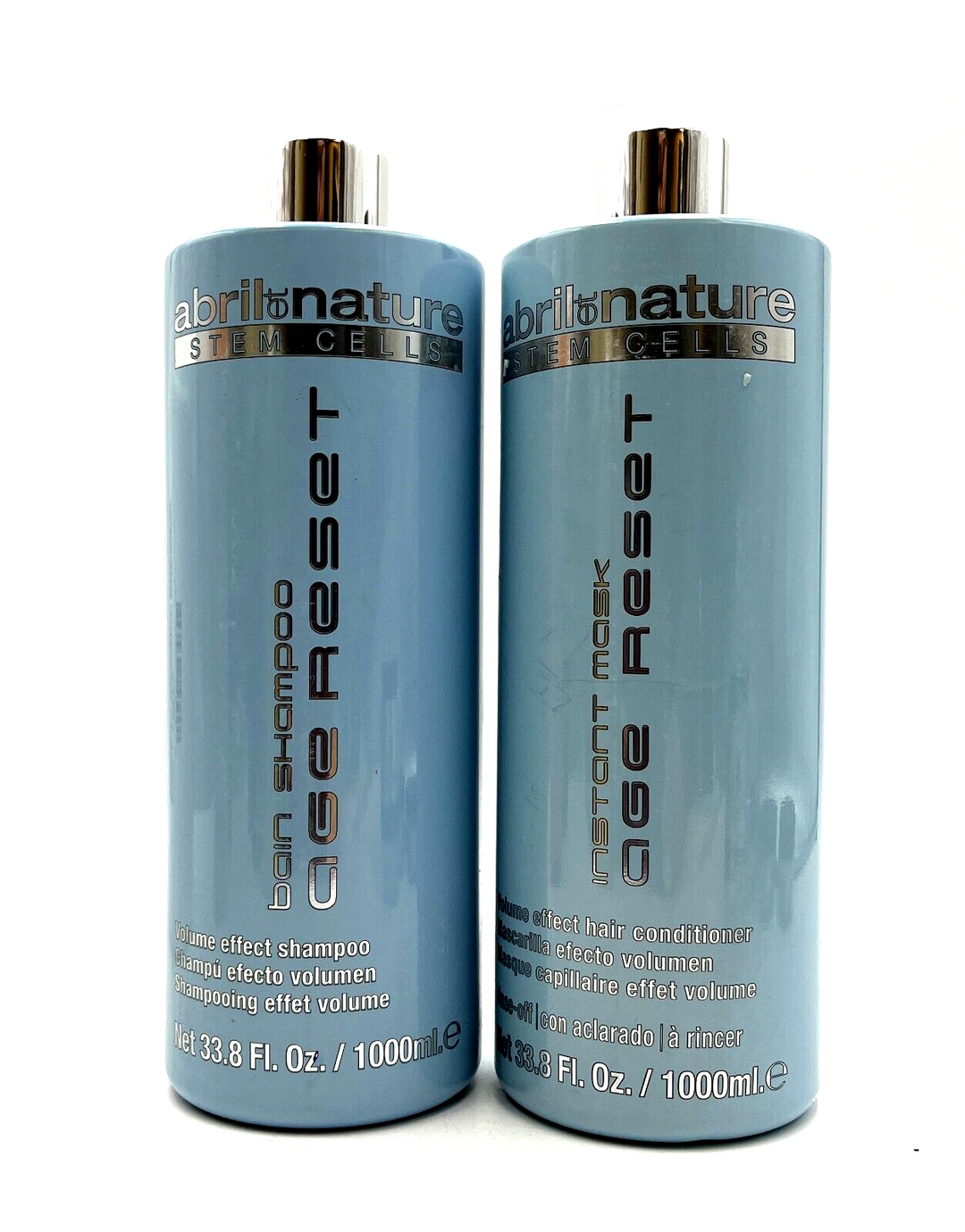 Abril et Nature Stem Cell Age Reset Volume Effect Shampoo & Conditioner 33.8 oz