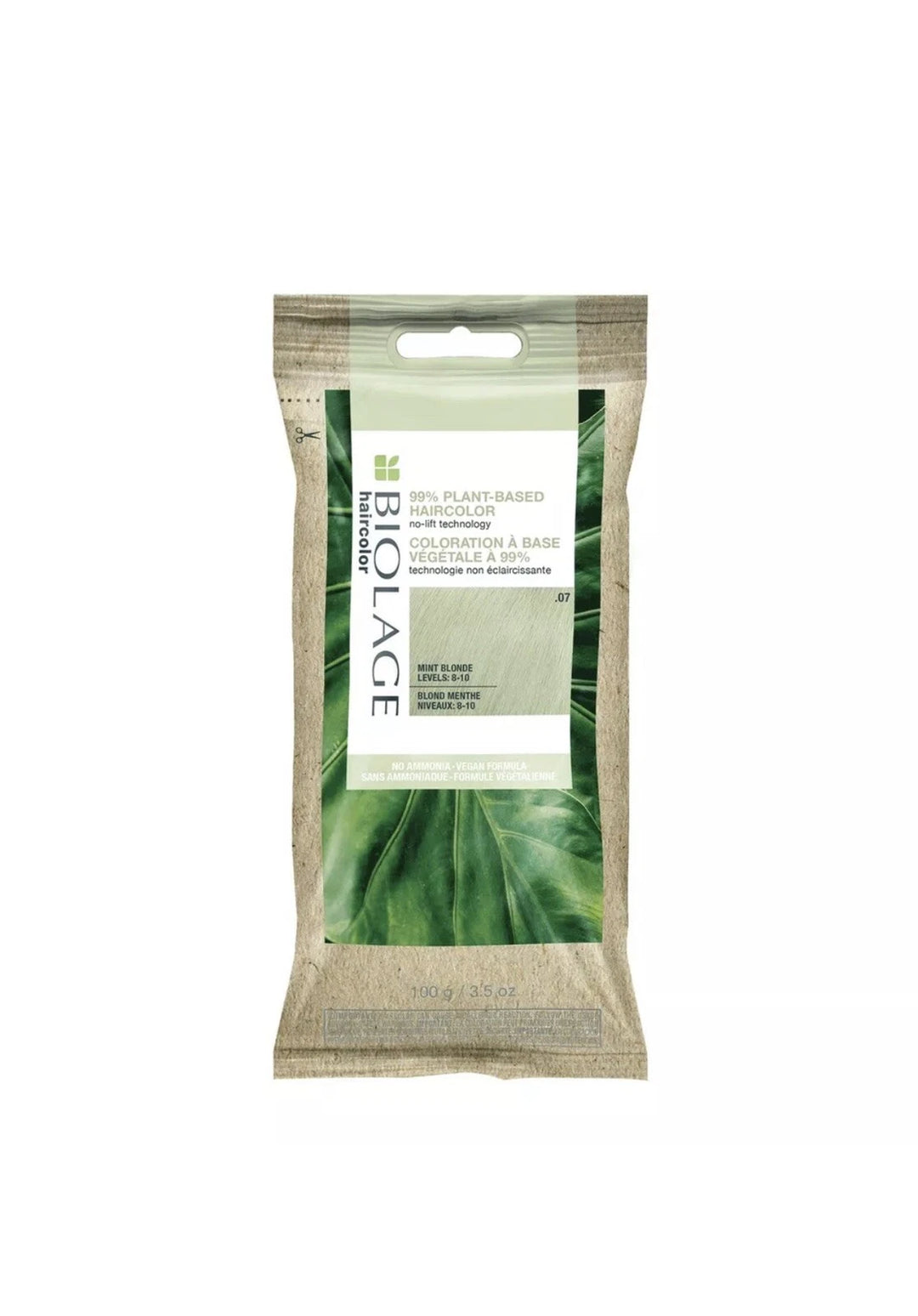 Biolage Plant Based No Lift Ammonia Free Hair Color Mint Blonde 3.5 oz